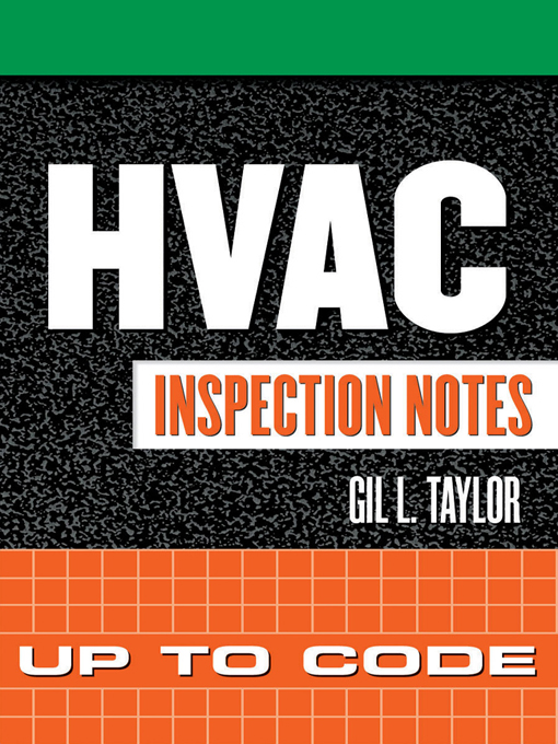 Title details for HVAC Inspection Notes by Gil Taylor - Available